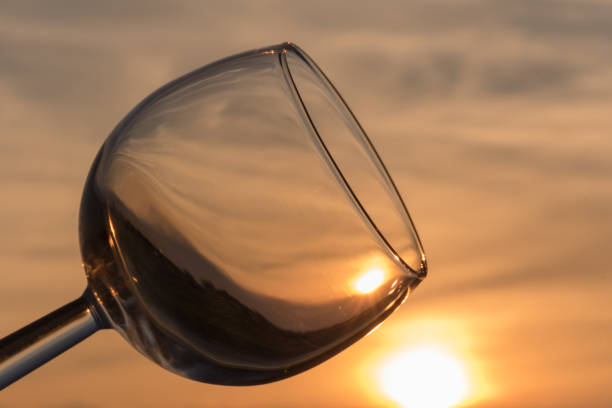 Toast at sunset