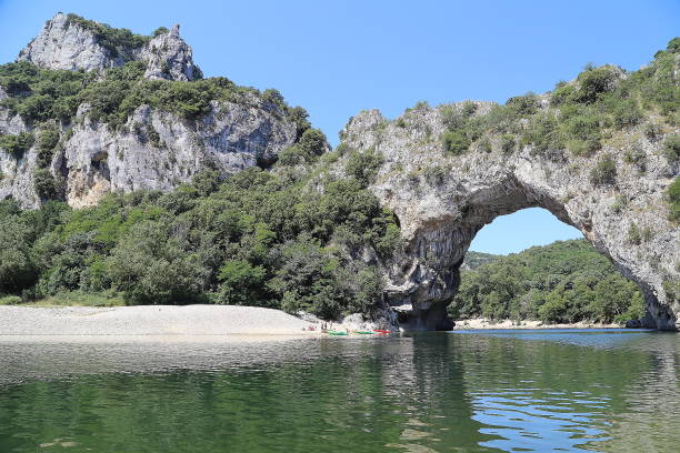 istock Ardeche France Canoe Trip 1068790864