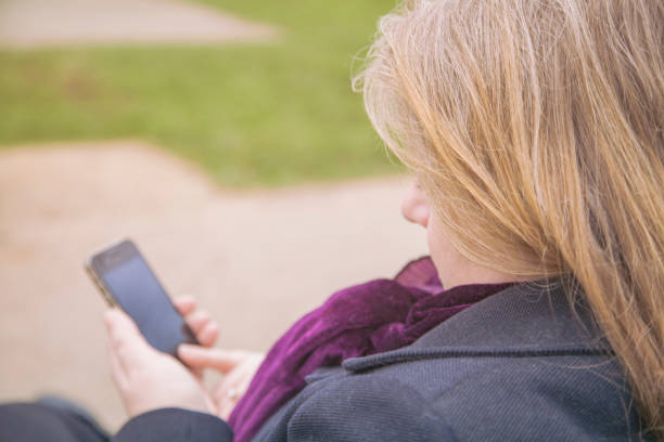 istock Women viewing her smart phone 1068798810