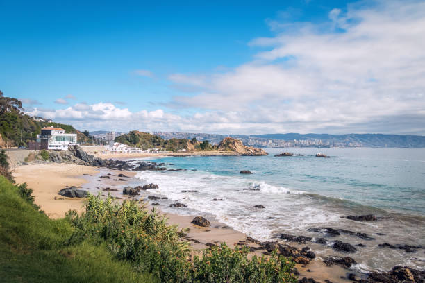 istock Las Salinas Beach - Vina del Mar, Chile 1068815136