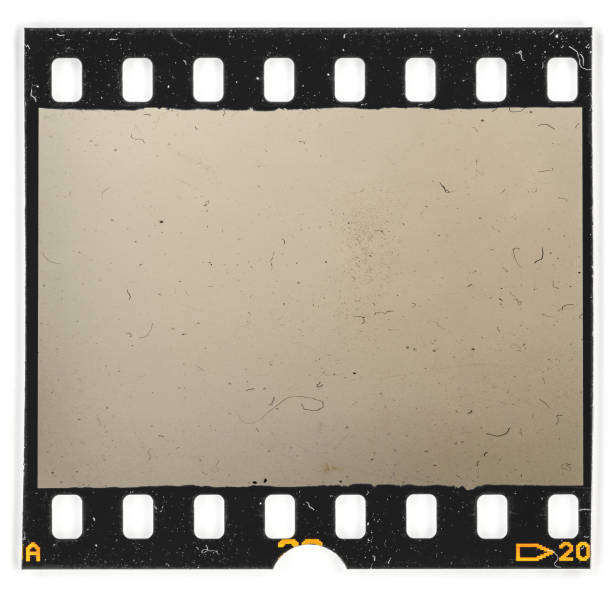 cool placeholder for your picture, no movie screen, 35mm film strip stock photo