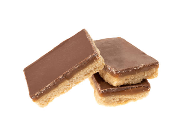 istock Millionaires shortbread cake slices 1068819522