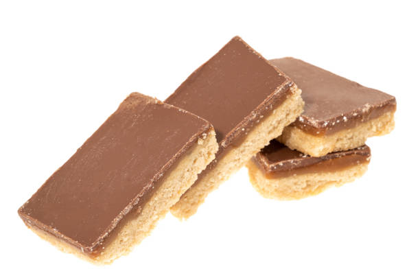 istock Millionaires shortbread cake slices 1068819562