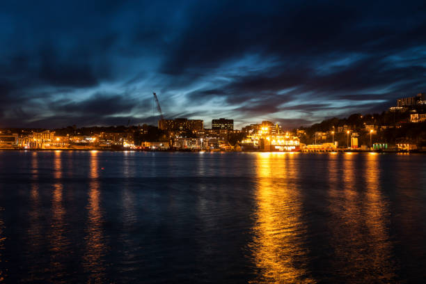 istock Panorama of St. John's at night 1068821950