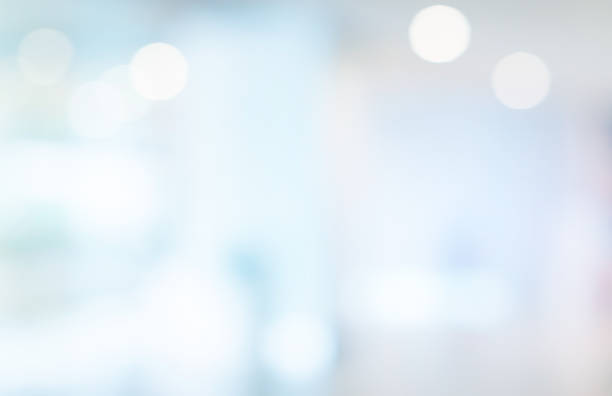 abstrakcyjne niewyraźne piękne wnętrze recepcji lobby kondominium tło z bokeh światła z lampy, do prezentacji, projekt banera - kopułkowate-obrazy zdj