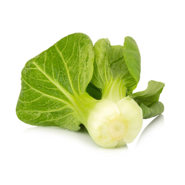 istock Baby Pak Choy (Chinese Cabbage) isolated on white background 1068834998
