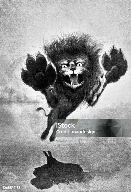 Wild Kitty 1896 Stock Illustration - Download Image Now - 1896, 19th Century Style, 2018