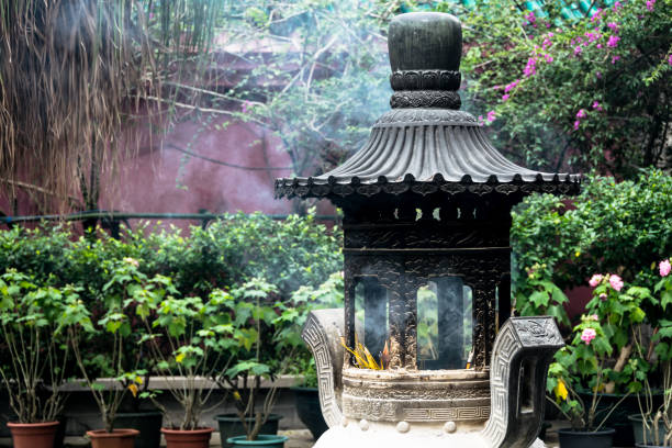 istock Incense burner, Po Lin Monastery, Hong Kong 1068848936