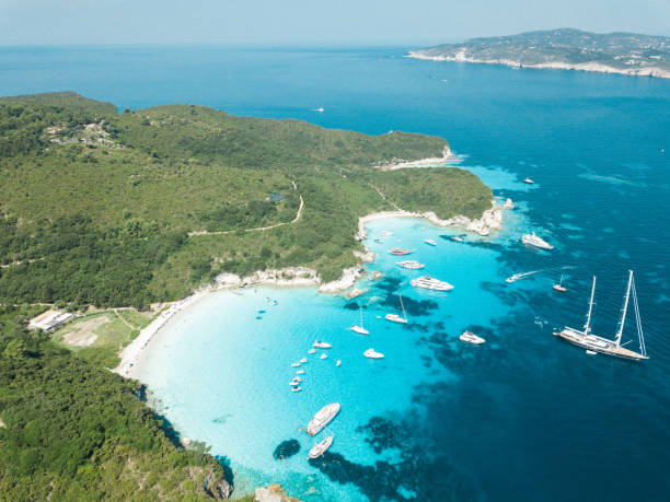 istock View above Antipaxoi island, Corfu, Greece 1068849200