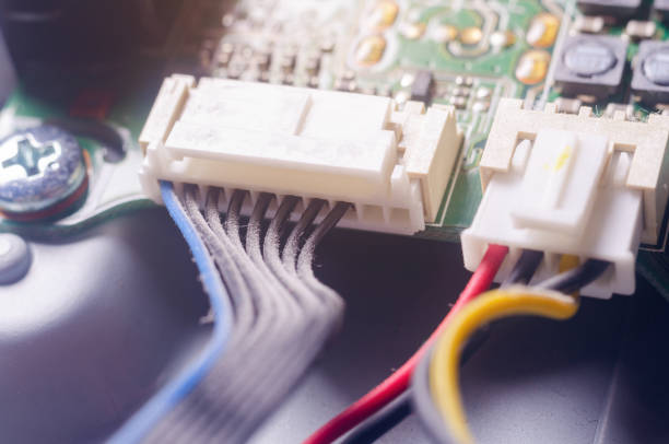 istock A thick layer of dust covers the internal electronic components of the computer 1068849210