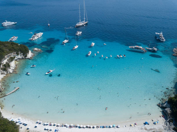 istock View above Antipaxoi island, Corfu, Greece 1068849480