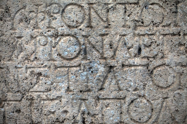 istock Historical Symbols Signs Alphabets of Ancient Egypt 1068861422