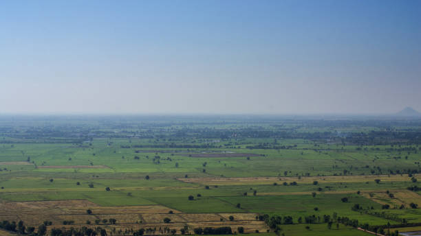 istock Landscape farmland in bluesky​ day 1068865192