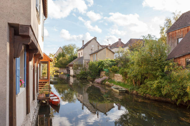 istock View of Chartres city and Eure rive 1068872036