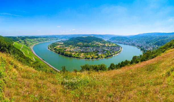 istock Boppard town aerial view, Germany 1068874360