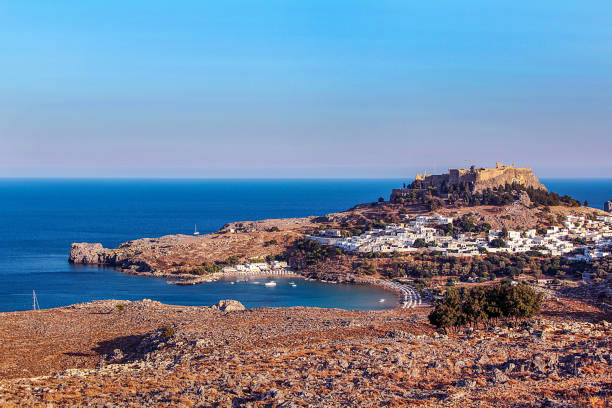 istock View of the Lindos town 1068879166