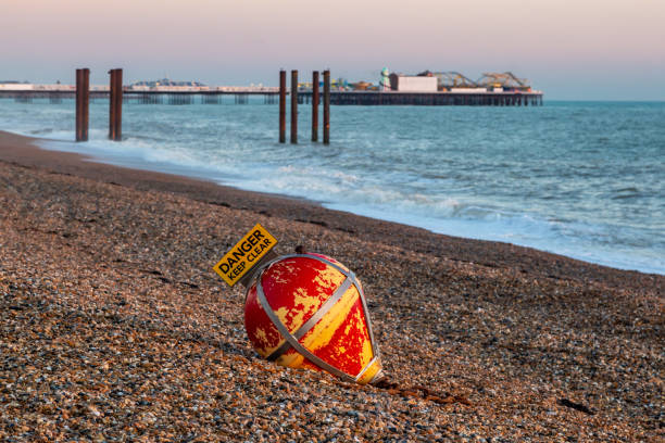 istock A Buoy on the Beach 1068881810
