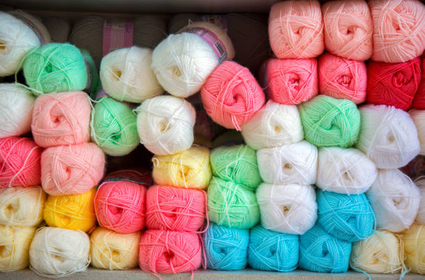 istock Cotton Colorful Textile Material Industrial Fabric Rolls 1068890350