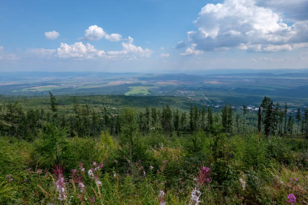 istock western carpathian mountain panorama in clear day 1068893988