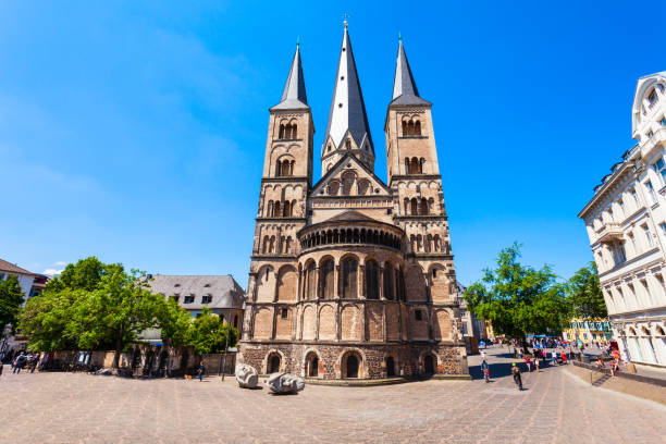 istock Bonn Minster cathedral in Bonn, Germany 1068894598