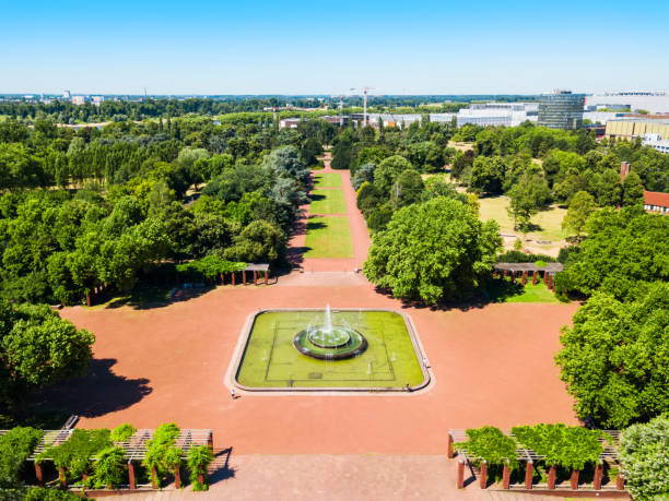 istock Nordpark public green area, Dusseldorf 1068894764