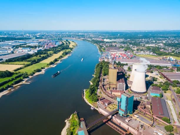 istock Power plant in Duisburg, Germany 1068894824