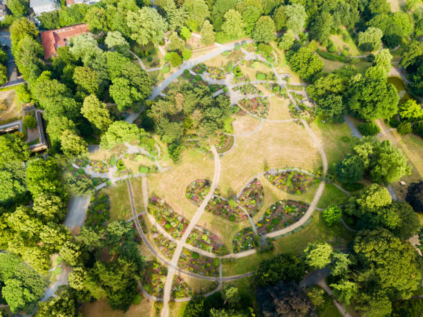 istock Westfalenpark public area in Dortmund 1068894858