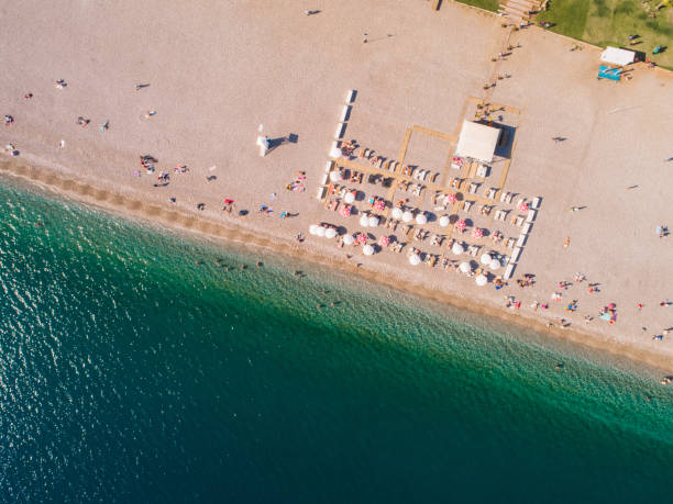 istock Turkey Antalya Konyaalti Beach directly above 1068907986