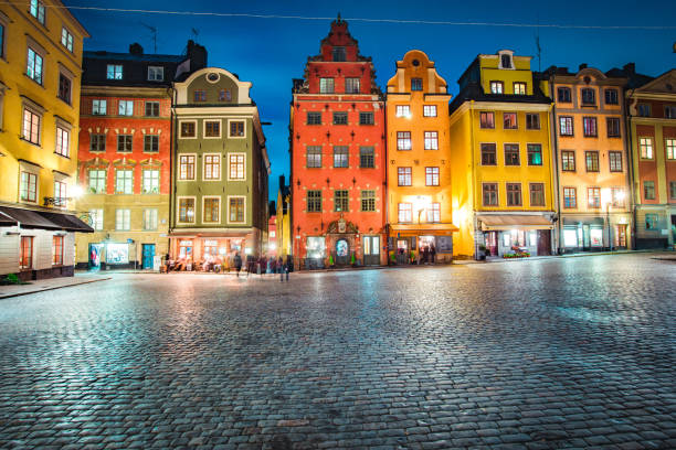 istock Gamla Stan at twilight, Stockholm, Sweden 1068909384