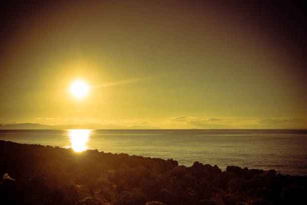 istock Greek coast at sunrise Peloponnese 1068962022