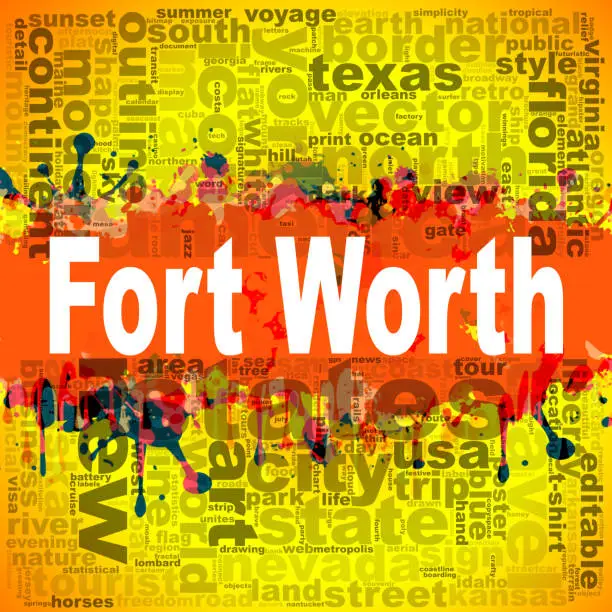 Photo of Fort Worth word cloud