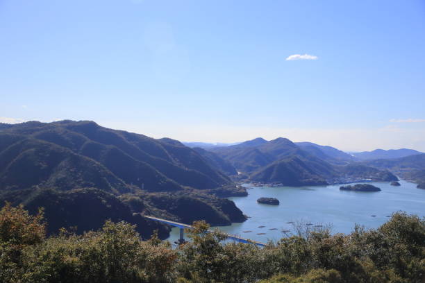 istock Katakami bay in Okayama, Japan 1068980656