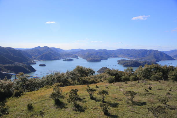 istock Katakami bay in Okayama, Japan 1068980696