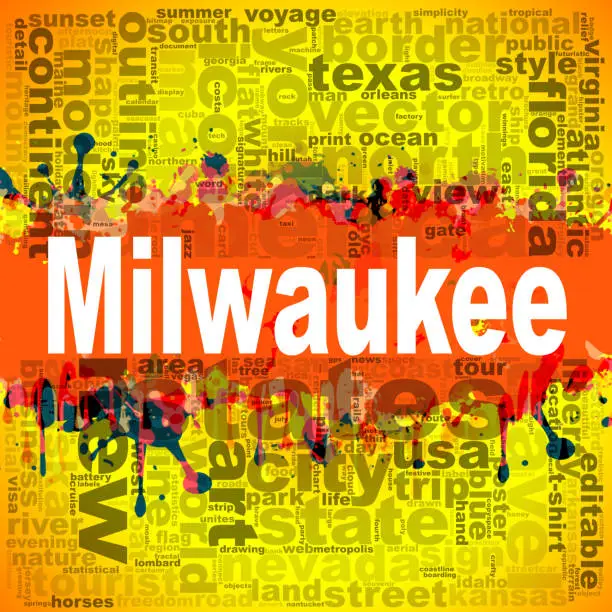 Photo of Milwaukee word cloud