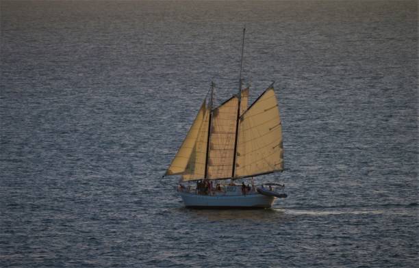 istock Sailboats at Sunset in the Florida Keys 1069005686