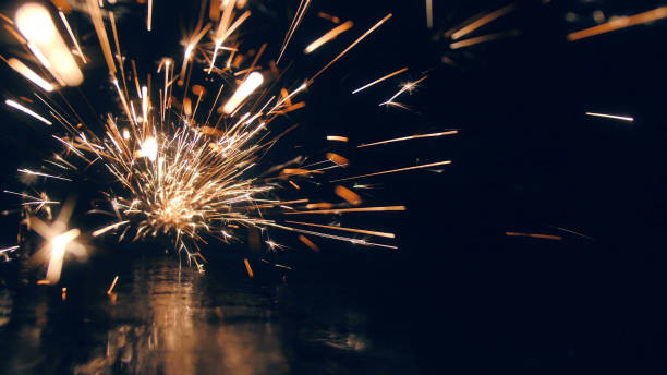 Steel workshop Steel workshop with sparks sparks photos stock pictures, royalty-free photos & images