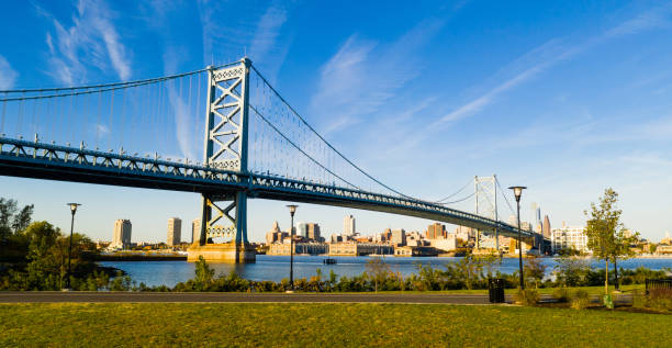 istock Ben Franklin Bridge Delaware River Camden NJ Philadephia Pennsylvania 1069034540