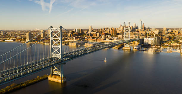 istock Ben Franklin Bridge Delaware River Camden NJ Philadephia Pennsylvania 1069040996