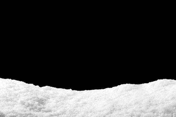 istock Snow on black background. Snowdrift backdrop in winter season. 1069083854