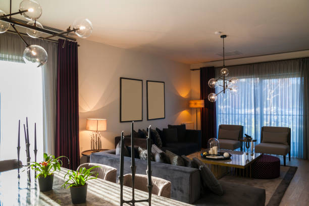 istock Modern House Living room 1069085924