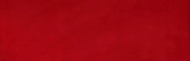 Photo of Banner.velvet texture background red color. Christmas festive baskground. expensive luxury, fabric, material, cloth.Copy space.