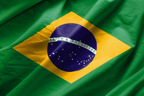 istock Flag of brazil 1069095258