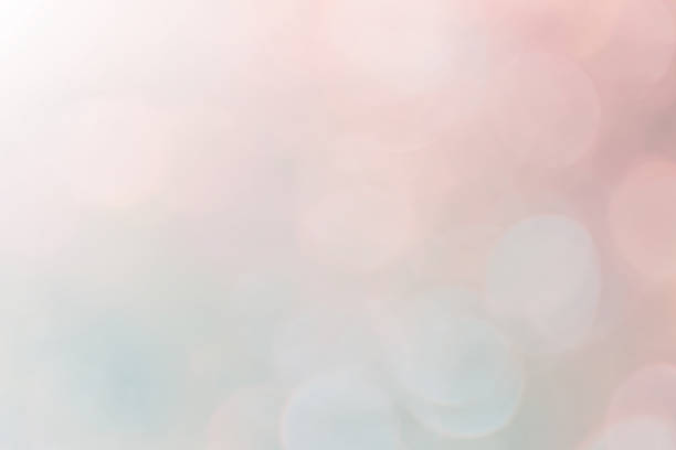 istock Abstract Bokeh with soft blurred background nature blurry light party in vintage style warm pastel shimmering and faded cool colorful defocused circular. Shiny copy space for holiday card. 1069132340