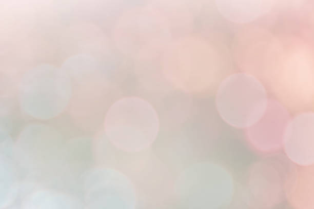 istock Abstract Bokeh with soft blurred background nature blurry light party in vintage style warm pastel shimmering and faded cool colorful defocused circular. Shiny copy space for holiday card. 1069132368