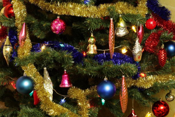 istock toys on green christmas fir 1069134604