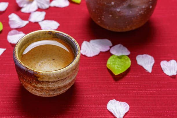 istock japanese sake oriental drink style on the table 1069137402