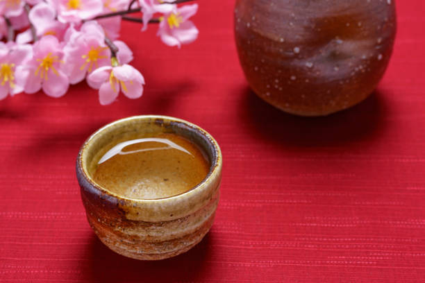 istock japanese sake oriental drink style on the table 1069137458