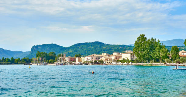 istock Lake Garda with nice walkways and beaches 1069164294