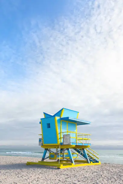 Lifeguard hut Miami Beach