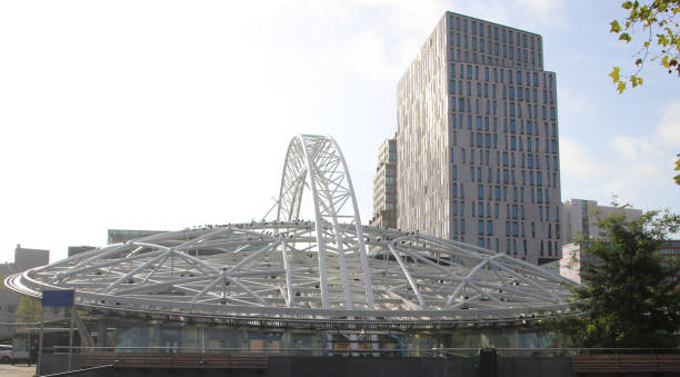 istock Underground train and subway station Blaak in Rotterdam 1069166534